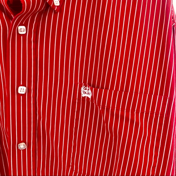 Cinch Longsleeve Button down Shirt - Picture 6 of 8